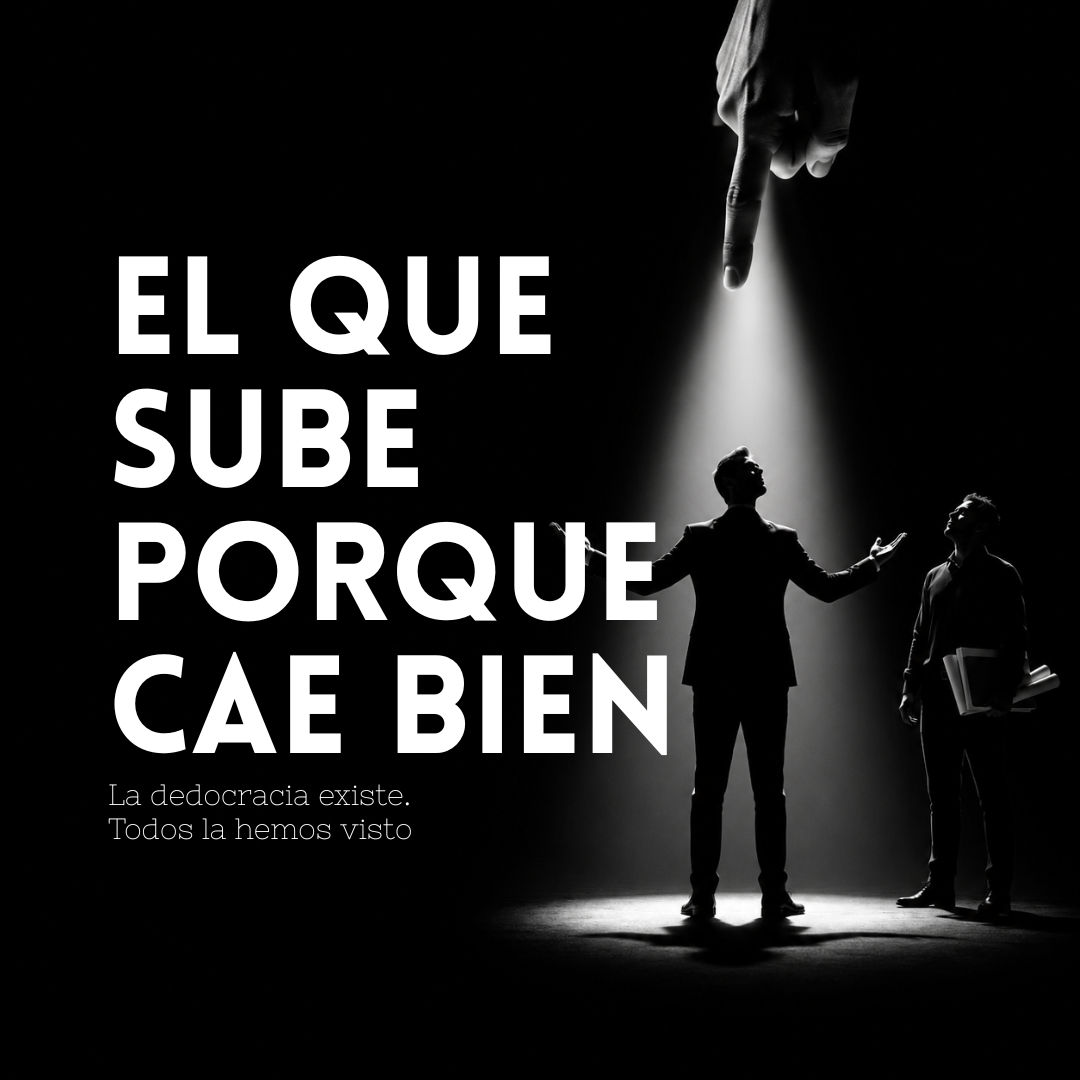 El que sube porque cae bien
