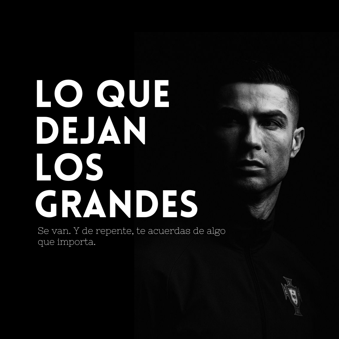 Lo que dejan los grandes
